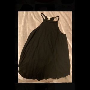 Black tank top